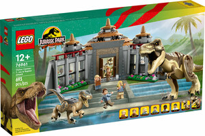 LEGO LEGO 76961 Le centre des visiteurs : l’attaque du T. rex et du vélociraptor 673419377522