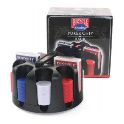 Bicycle Ensemble jeton poker et 2 paquets de carte 073854001134