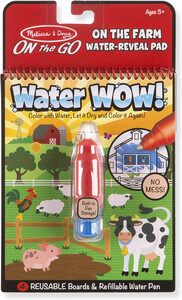 Melissa & Doug Water Wow révélé à l'eau ferme (vache) de voyage Melissa & Doug 9232 000772192323