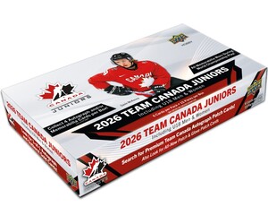 Upper Deck Upper Deck Team Canada Juniors Hockey 2026 Hobby Booster Box (6/15/12) 053334126991
