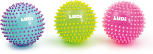 LUDI Balles de massage sensoriel bicolores (unité) (varié)wq 3550833300688