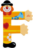 Sevi Lettre clown f en bois 8003444817427