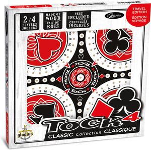 Gladius Bois toc/tock jeu 4 joueurs Classique Voyage 8'' (fr/en) 620373000140