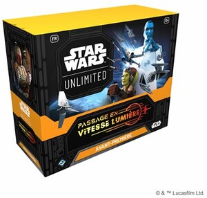 Fantasy Flight Games Star Wars: Unlimited: Passage en vitesse lumière - Boite de prerelease (fr) 841333130138