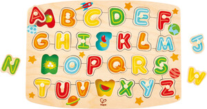 Hape Casse-tête Alphabet peg puzzle 6943478018891