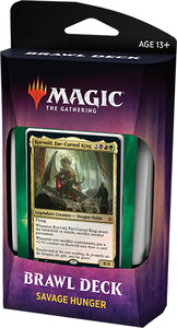 Wizards of the Coast MTG Throne of Eldraine Brawl Deck Savage Hunter *
