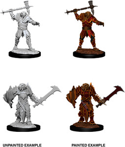 NECA/WizKids LLC Dnd unpainted minis wv12 male dragonborn paladin 634482900574