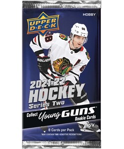 Upper Deck Upper Deck series 2 hockey 21/22 Booster 053334979702