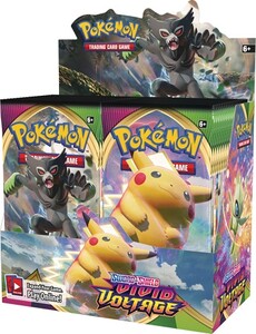 Pokémon Pokemon Sword and Shield Vivid Voltage Booster Box 820650817496