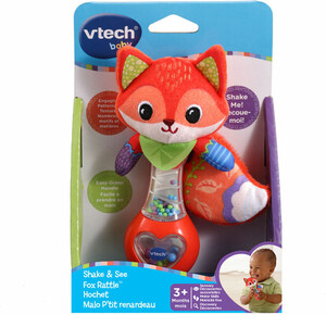 VTech VTech Hochet Malo P'tit renardeau / Shake & See Fox Rattle (en) 3417765361807