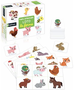Nathan Mon premier loto la ferme 8410446311523