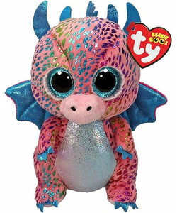 Ty Beanie boos (8") - flint - dragon multi 008421373468