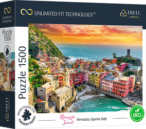 Belvedere Puzzle Casse-tête 1500 UFT - Vernazza Liguria Italie 5900511261967