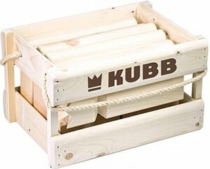 Tactic Kubb (fr/en) jeu de quilles, édition boite de bois 6416739542768