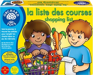 Orchard Toys La liste des courses (fr/en) (Shopping list) 5011863102027