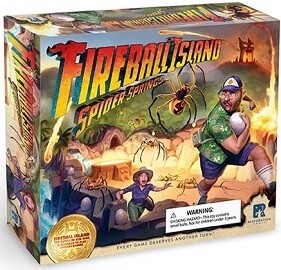 Restoration Games Fireball Island (en) ext Spider Springs 857476008074