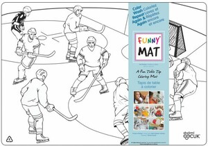 Funny Mat Napperon Funny Mat Hockey 067897005938