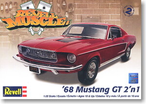 Revell Modèle à coller 68 mustang 031445042157