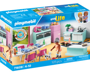 Playmobil Playmobil 71608 Cuisine avec ilot central 4008789716088