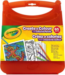Crayola Ensemble Créez et coloriez avec des crayons de couleur 063652866103