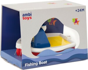 Ambi Toys Bateau de pêche et poissons pour le bain 5011979573438