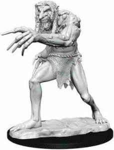 NECA/WizKids LLC Dnd unpainted minis wv12 raging troll 634482900819