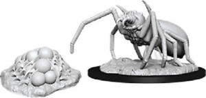 NECA/WizKids LLC Dnd unpainted minis wv12 giant spider/egg clutch 634482900772