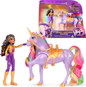 Spin Master l'école des licornes - petite poupée sophia et wildstar - effet lumineux 778988249796