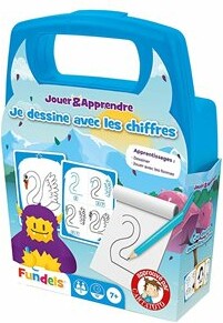 France Cartes Jouer et apprendre je dessine avec les chiffres (fr) 5411068901133