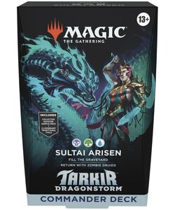 Wizards of the Coast MTG tarkir dragonstorm commander deck Sultai Arisen MTG