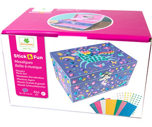 Sycomore stick'n fun - 3d mosaïques boite à musique 3517130012423