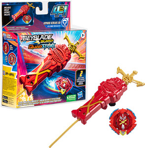 Beyblade Beyblade Burst Quad strike Kit depart deluxe Toupie(1) Launcher(1) 195166203171