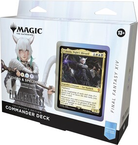 Wizards of the Coast MTG Final fantasy collector commander Scions & Spellcraft 