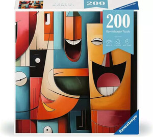 Ravensburger casse-tete Casse-tête 200 Moment - Happy Cubism 4005555013242