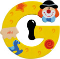 Sevi Lettre clown g en bois 8003444817434
