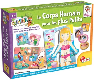 Lisciani Giochi Carotina - Le corps humain pour les petits (fr) 8008324057528