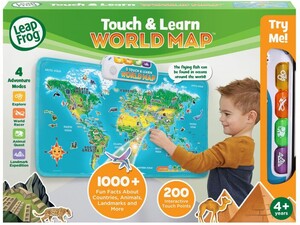 LeapFrog LeapFrog : Genius XL / Carte du monde interactive (en) 3417766157003