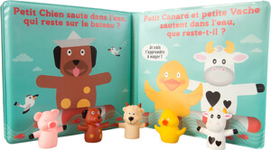 LUDI Livre de bain avec 5 marionnettes (fr) 3550833400173