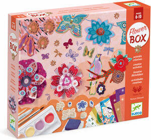 Djeco Coffret multi-activités - Le jardin de fleurs 3070900093300