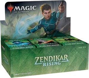 Wizards of the Coast MTG Zendikar Rising draft booster box 630509905904