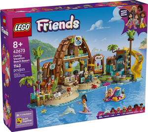 LEGO LEGO 42673 Vacances à l’hôtel de la plage 673419404655