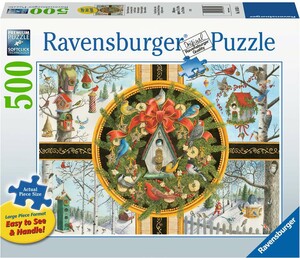 Ravensburger casse-tete Casse-tête 500 Les oiseaux de Noël 4005556168354