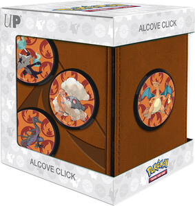 Pokémon Deck Box Pokémon Alcove Click - Scorching 074427161347