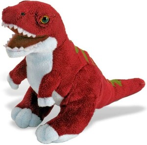 Wild Republic Tyrannosaure (T. rex) coloré peluche 10" 092389155037