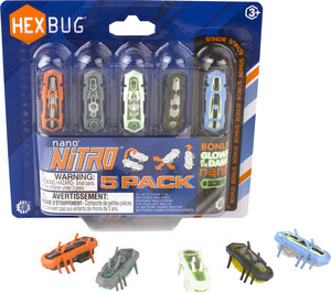 HEXBUG Hexbug Nano Nitro, 5 Pièces 807648045741