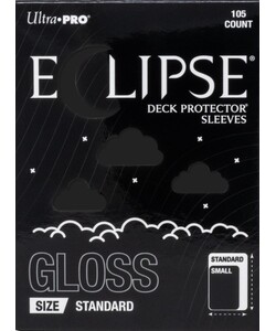 Ultra PRO Protecteurs de cartes Standard Eclipse PRO-Gloss Noir 105ct 074427167004