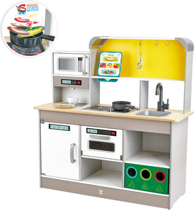 Hape Deluxe kitchen w/fun fan stove 6943478032699