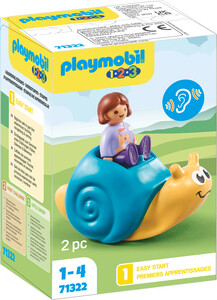 Playmobil Playmobil 71322 1.2.3 Escargot a bascule 4008789713223