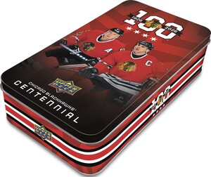 Upper Deck Upper Deck chicago blackhawks centennial 25/26 hobby Tins 053334083645