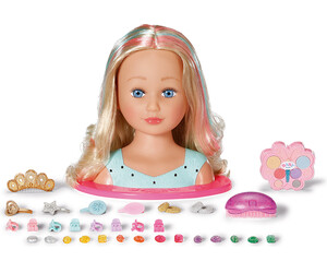 Zapf Creation Baby Born - tête à coiffer 30 accessoires 4001167540381